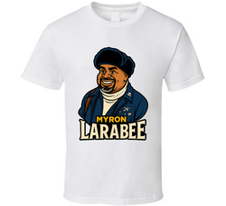 Myron Larabee Jingle All The Way Christmas Movie Retro Look Caricature T Shirt