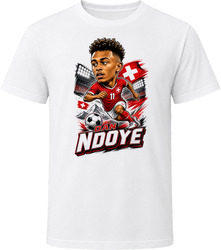 Dan Ndoye, Switzerland Caricature Soccer 2026 T Shirt