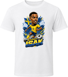 Alexander Isak, Sweden Caricature Soccer 2026 T Shirt
