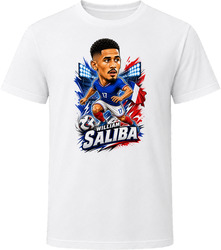 William Saliba, France Caricature Soccer 2026 T Shirt