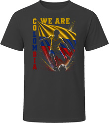 Colombia Soccer 2026 National Fan T Shirt