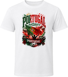 Portugal Portuguese Soccer Football National Supporters T Shirt