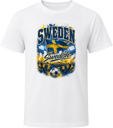 Sweden Swedish Soccer Football National Supporters T Shirt