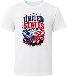 United States American Soccer Football National Supporters T Shirt