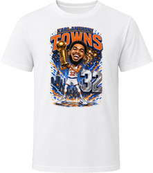 New York Knicks Karl-anthony Towns Championship Salem Sports Caricature T Shirt