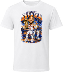 New York Knicks Jalen Brunson Championship Salem Sports Caricature T Shirt