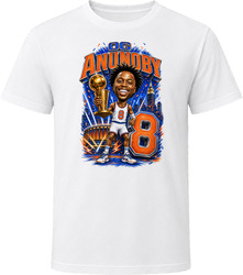 New York Knicks Og Anunoby Championship Salem Sports Caricature T Shirt