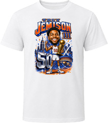 New York Knicks Trey Jemison Iii Championship Salem Sports Caricature T Shirt