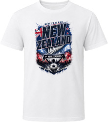 New Zealand New Zealand Soccer Football National Supporters T Shirt