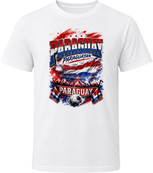 Paraguay Paraguayan Soccer Football National Supporters T Shirt
