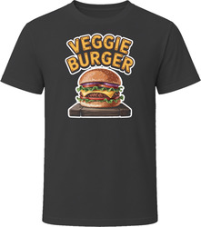 Veggie Burger Comfort Favourite Food T Shirt