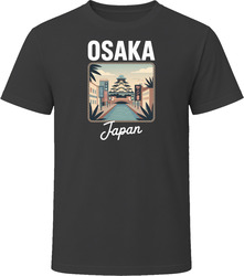 Osaka Japan Vacation Tourist Shop T Shirt