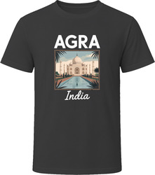 Agra India Vacation Tourist Shop T Shirt