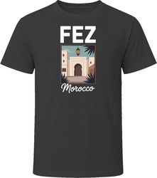 Fez Morocco Vacation Tourist Shop T Shirt