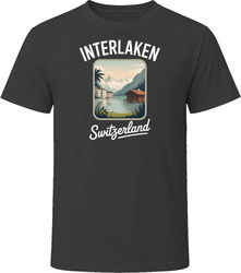 Interlaken Switzerland Vacation Tourist Shop T Shirt