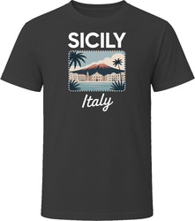 Sicily Italy Vacation Tourist Shop T Shirt