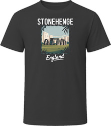 Stonehenge England Vacation Tourist Shop T Shirt