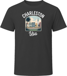 Charleston Usa Vacation Tourist Shop T Shirt