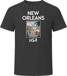 New Orleans Usa Vacation Tourist Shop T Shirt
