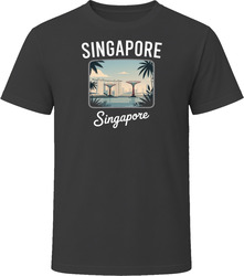 Singapore Singapore World Travel Tourist Shop T Shirt