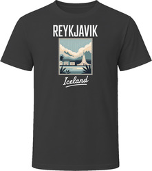Reykjavik Iceland World Travel Tourist Shop T Shirt