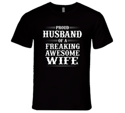 Proud Husband (dark) T Shirt