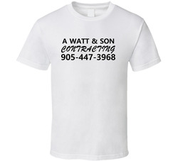 Watt Contracting T Shirt