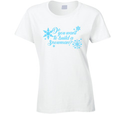 Frozen - Do You Want to Build a Snowman T Shirt
