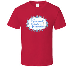 Frozen - Snowman Frame T Shirt