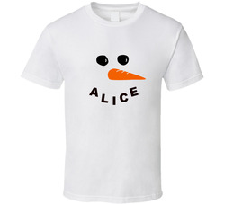 Snowman - Alice T Shirt