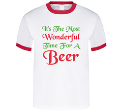 Most Wonderful Time for a Beer T Shirt