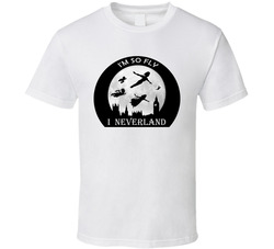 Peter Pan - I'm So Fly (black font) T Shirt