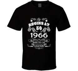Life Begins at 50 T Shirt