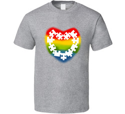Autism Awareness - Love is the Answer to the Puzzle T Shirt