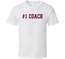 #1 Coach T Shirt #1 Coach T Shirt