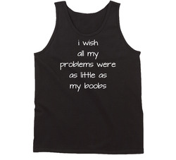 Big Problems, Little Boobs (full) Tanktop