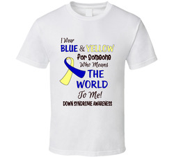 Down Syndrome Awareness (A) T Shirt Down Syndrome Awareness (A) T Shirt