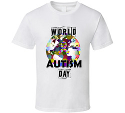 World Autism Day (black) T Shirt