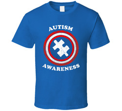 Autism Awareness - Captain T Shirt