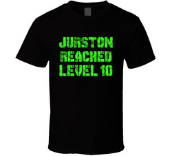 (Add name) Reached Level (age) T Shirt