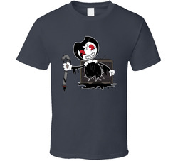 Bendy (swirl) & The Ink Machine T Shirt Bendy (swirl) & The Ink Machine T Shirt