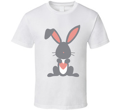 Bunny Love - Grey T Shirt
