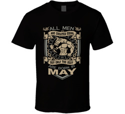 Men Born in May T Shirt