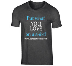 Bored Shirtless (back) T Shirt