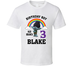 Trolls Birthday Boy T Shirt