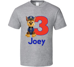 Paw Patrol Birthday - Joey T Shirt