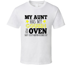 Cousin in the Oven - Yellow T Shirt