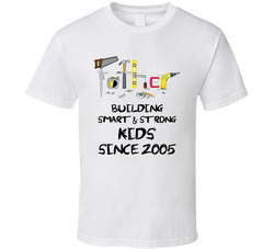 Father - Building Kids Since 2005 T Shirt