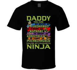 Daddy is my Favourite Ninja T Shirt Daddy is my Favourite Ninja T Shirt