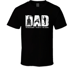 Railroad Dad T Shirt